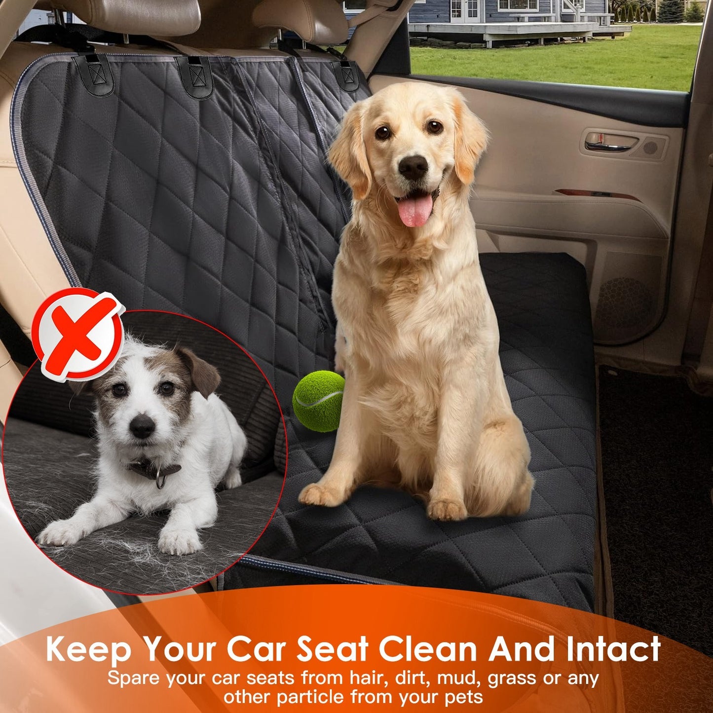 Pet Seat Protector - Waterproof, Scratchproof