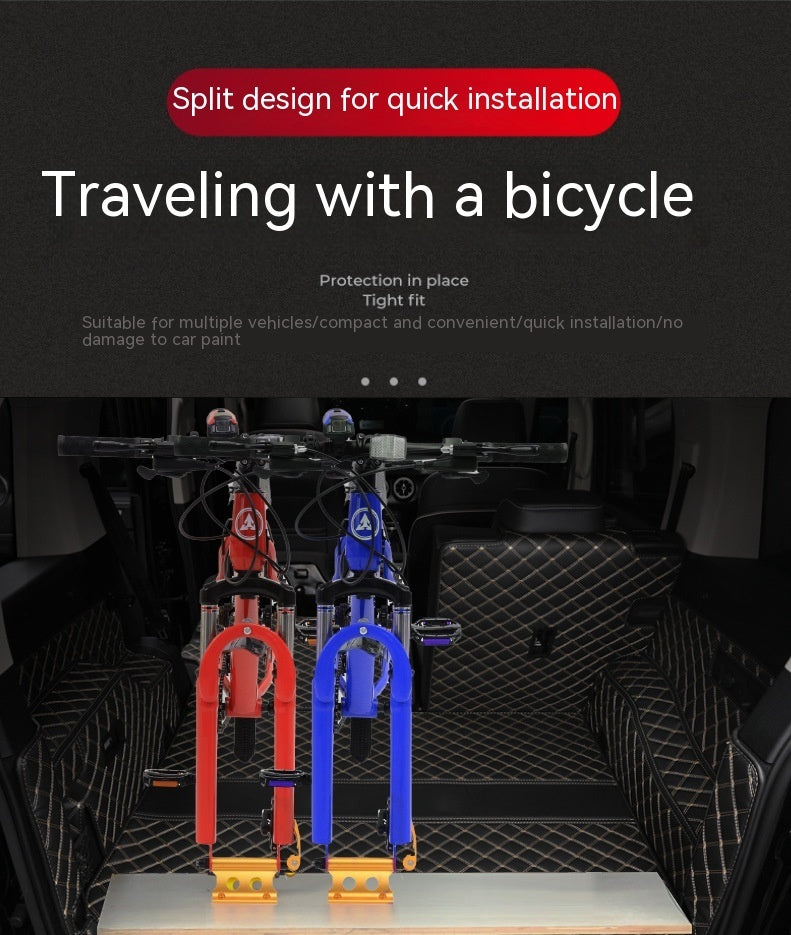 Bicycle Front Fork Quick Release Fixing Clip