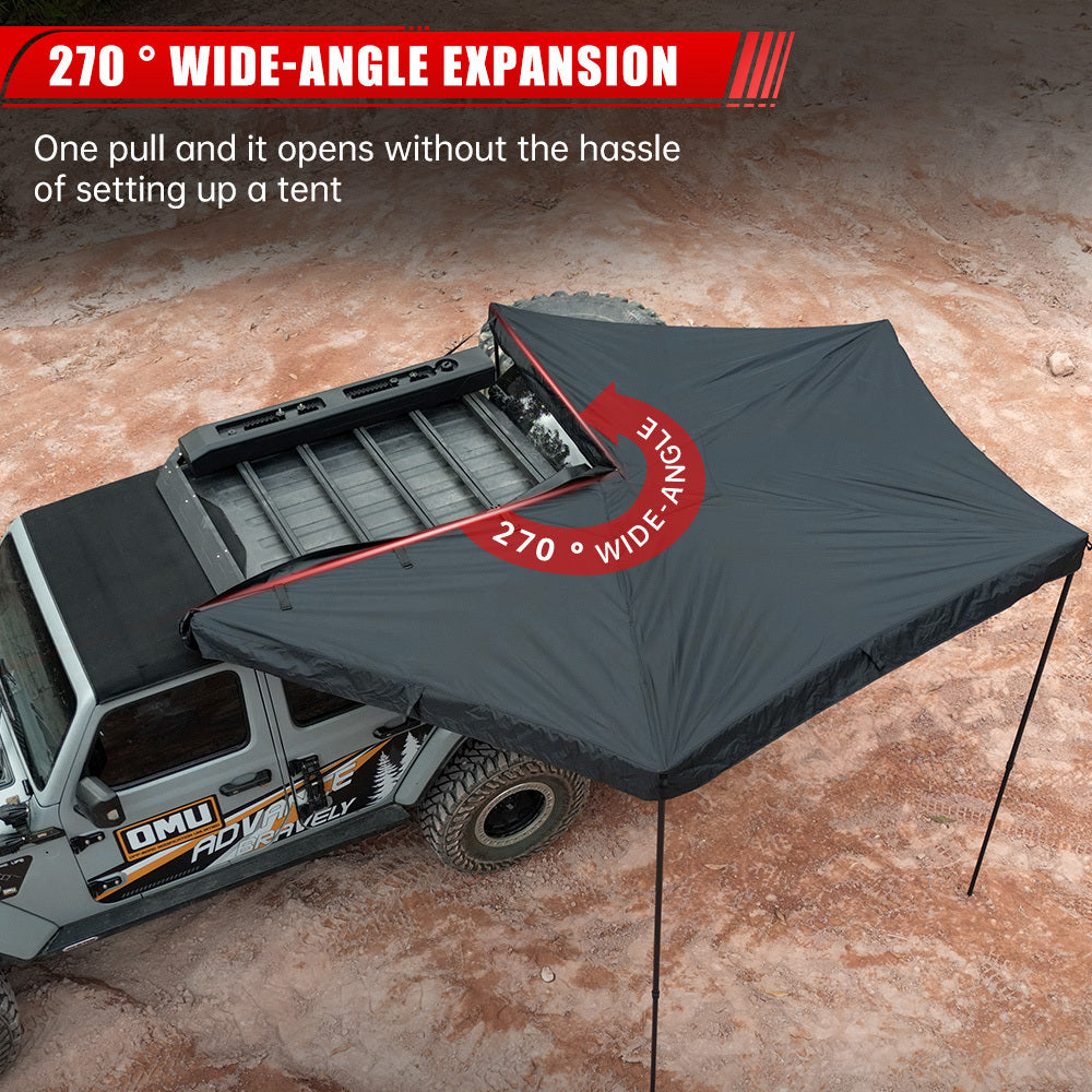 270-Degree Awning - Waterproof, Wind Resistant, UV50
