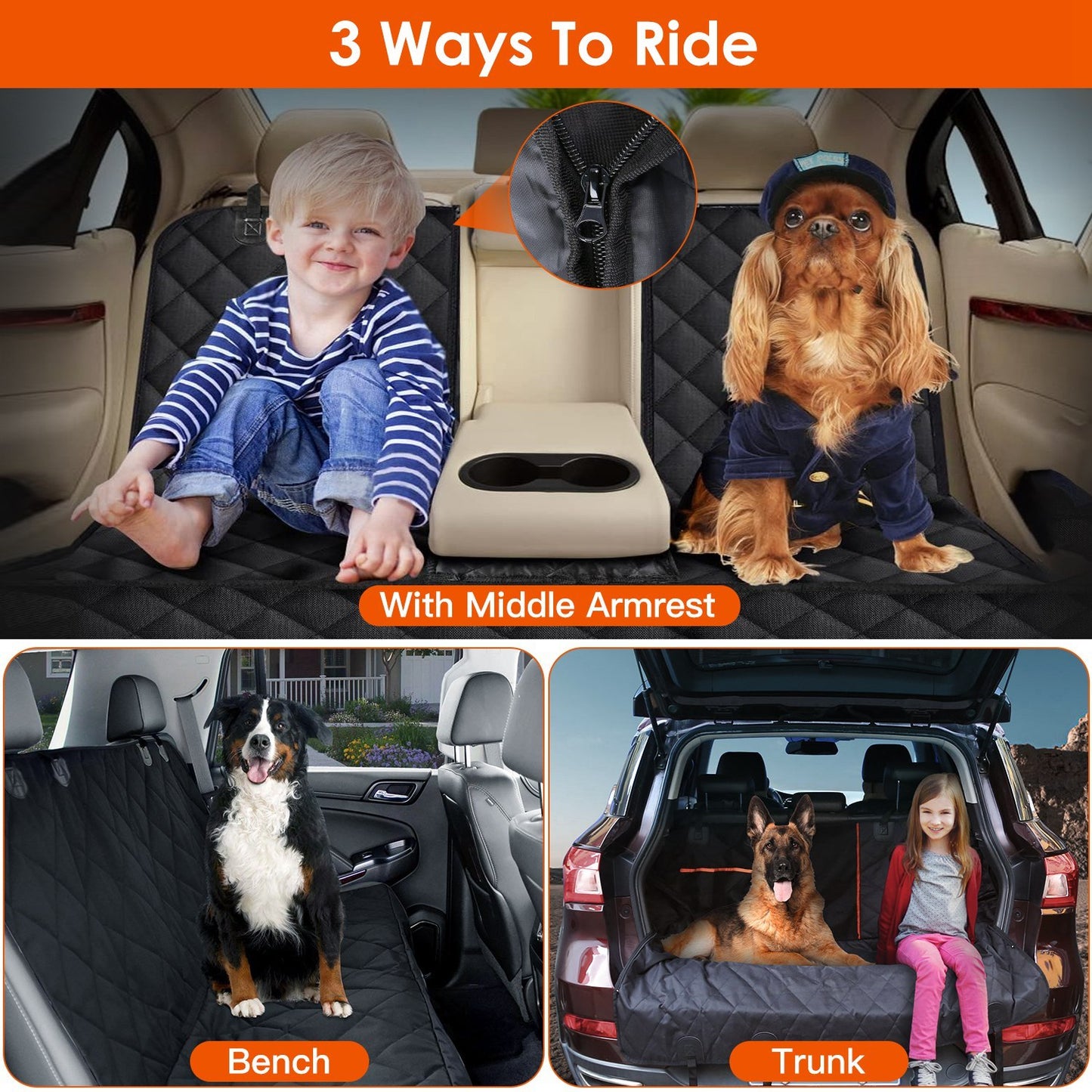 Pet Seat Protector - Waterproof, Scratchproof