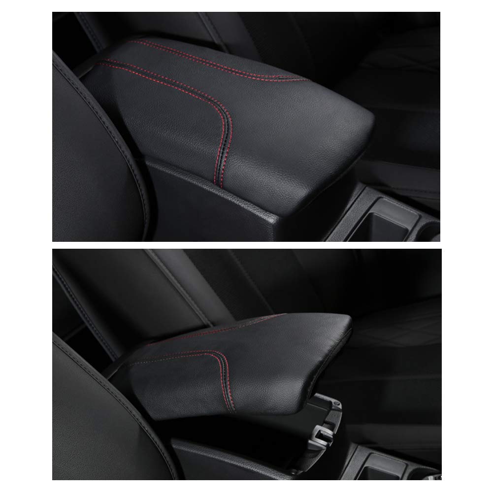 YEE PIN R1T Armrest Cover for Rivian R1T R1S Center Console Armrest Cover, for Rivian Center Cover with Side Pockets, for Rivian Armrest Cover for Rivian Arm Protector R1T R1S Accessories 2022-2025