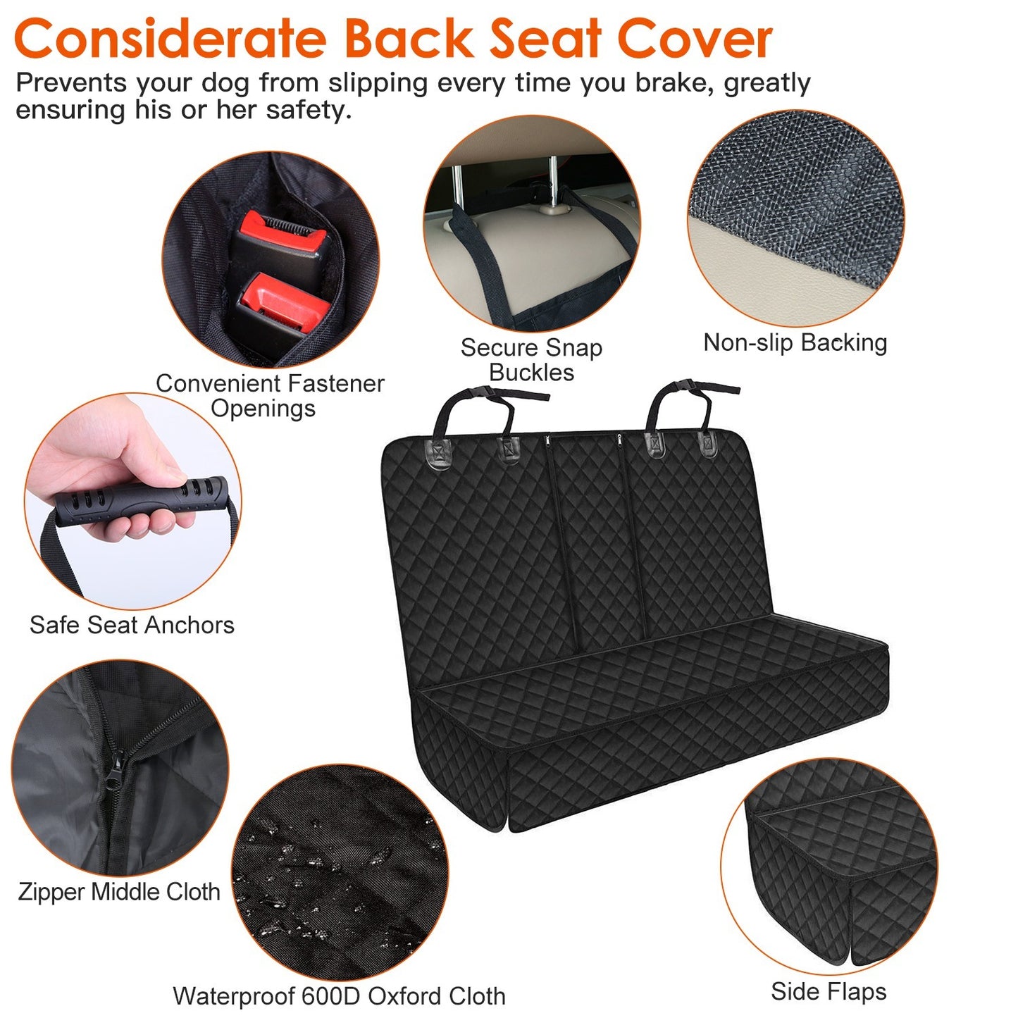 Pet Seat Protector - Waterproof, Scratchproof