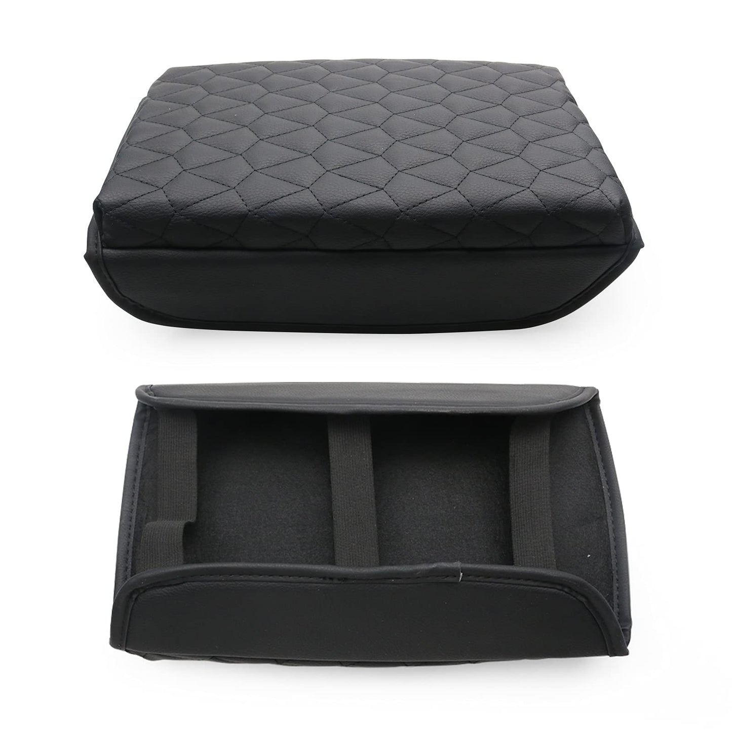 YEE PIN R1T Armrest Cover for Rivian R1T R1S Center Console Armrest Cover, for Rivian Center Cover with Side Pockets, for Rivian Armrest Cover for Rivian Arm Protector R1T R1S Accessories 2022-2025