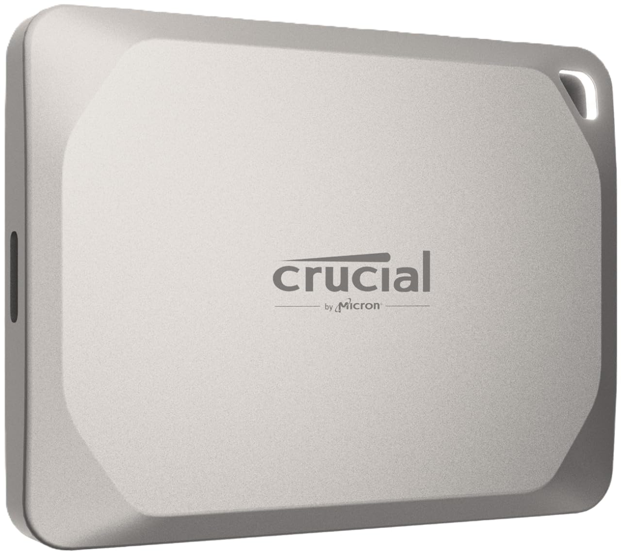 Crucial X9 Pro 1TB Portable SSD, Up to 1050MB/s Read & Write, 3.2 USB-C, External Solid State Drive, Durable Storage for PC & Mac, for Content Creators & Videogaphers, Silver - ‎CT1000X9PROSSD902