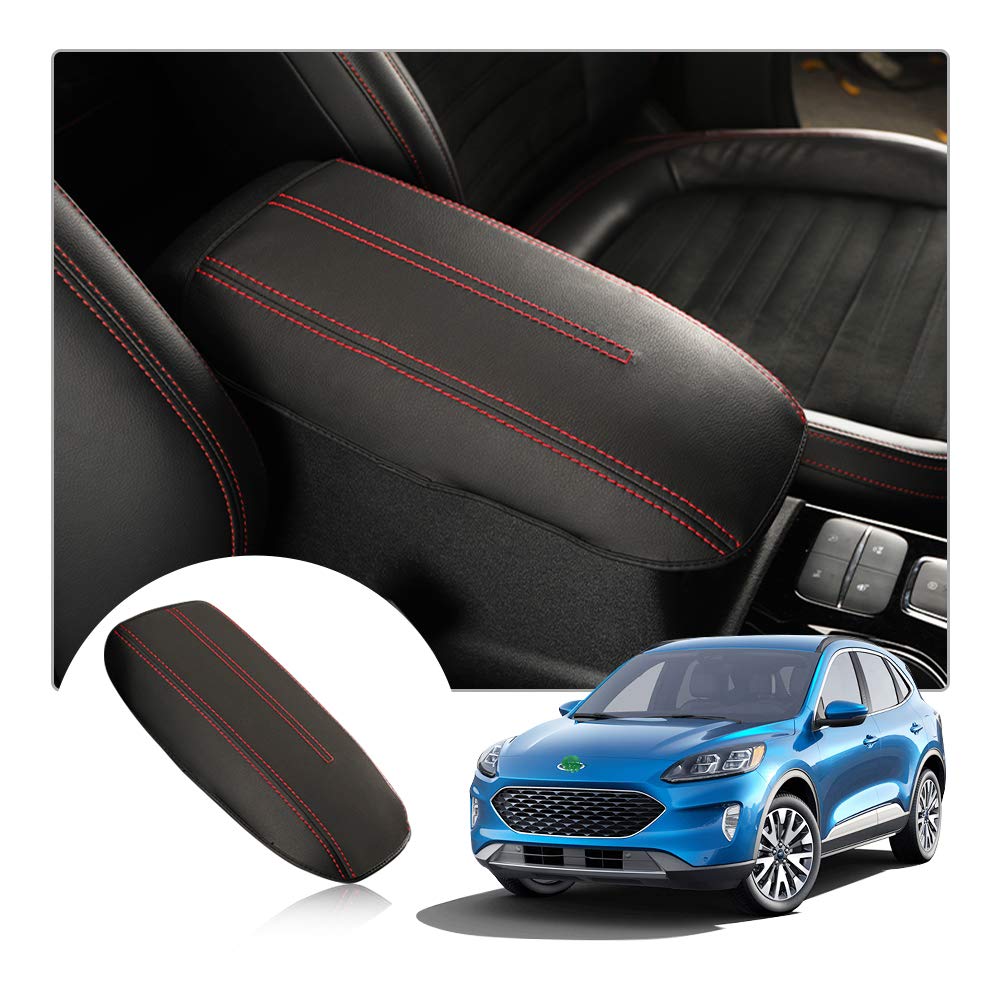 YEE PIN R1T Armrest Cover for Rivian R1T R1S Center Console Armrest Cover, for Rivian Center Cover with Side Pockets, for Rivian Armrest Cover for Rivian Arm Protector R1T R1S Accessories 2022-2025