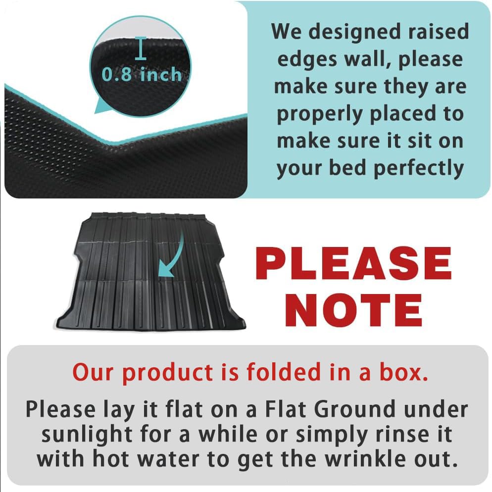 BestEvMod for Rivian R1S All Weather Trunk Mat Protection Accessories, 3D Cargo Liner TPE Material Compatible with Rivian R1S 2022-2025 2026 Interior Accessories