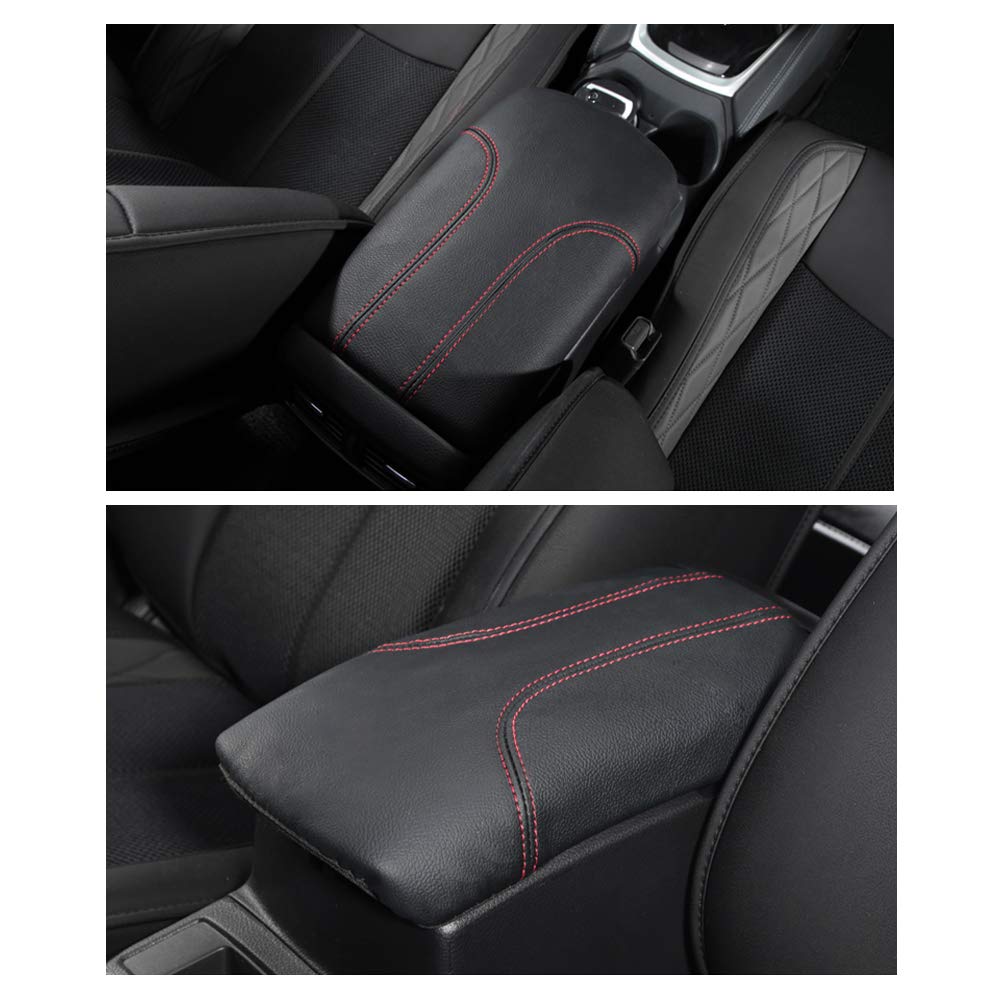 YEE PIN R1T Armrest Cover for Rivian R1T R1S Center Console Armrest Cover, for Rivian Center Cover with Side Pockets, for Rivian Armrest Cover for Rivian Arm Protector R1T R1S Accessories 2022-2025