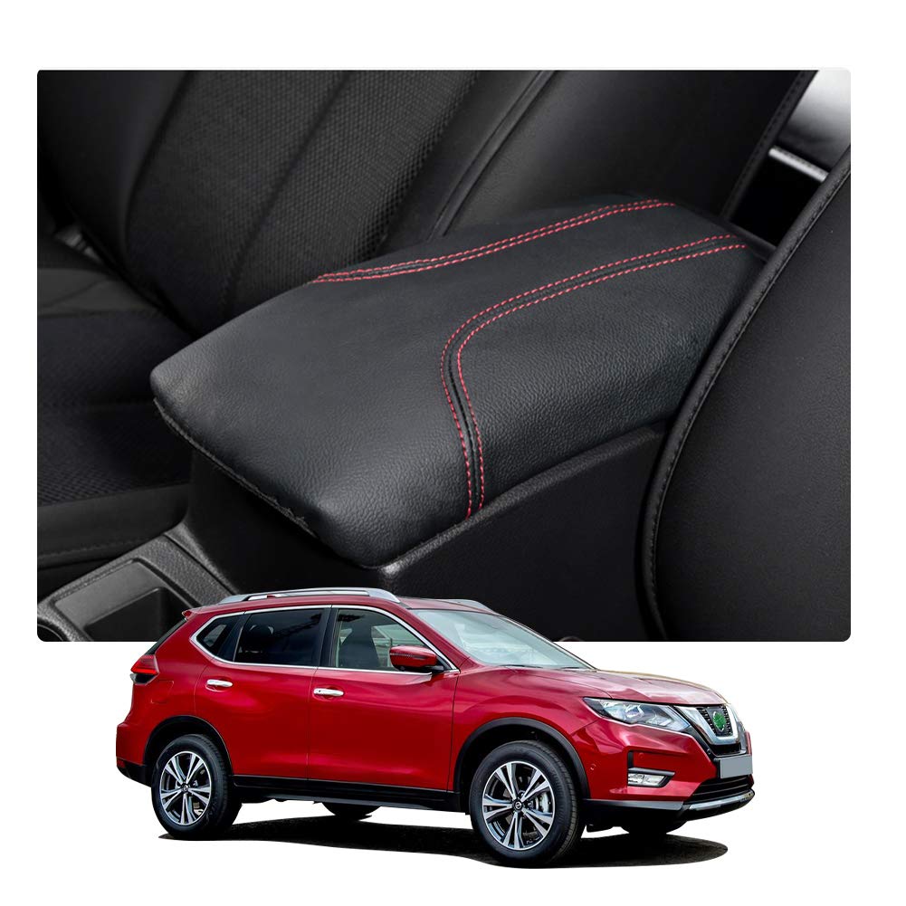 YEE PIN R1T Armrest Cover for Rivian R1T R1S Center Console Armrest Cover, for Rivian Center Cover with Side Pockets, for Rivian Armrest Cover for Rivian Arm Protector R1T R1S Accessories 2022-2025