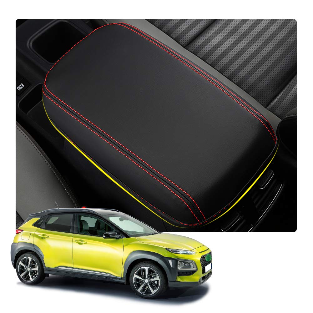YEE PIN R1T Armrest Cover for Rivian R1T R1S Center Console Armrest Cover, for Rivian Center Cover with Side Pockets, for Rivian Armrest Cover for Rivian Arm Protector R1T R1S Accessories 2022-2025