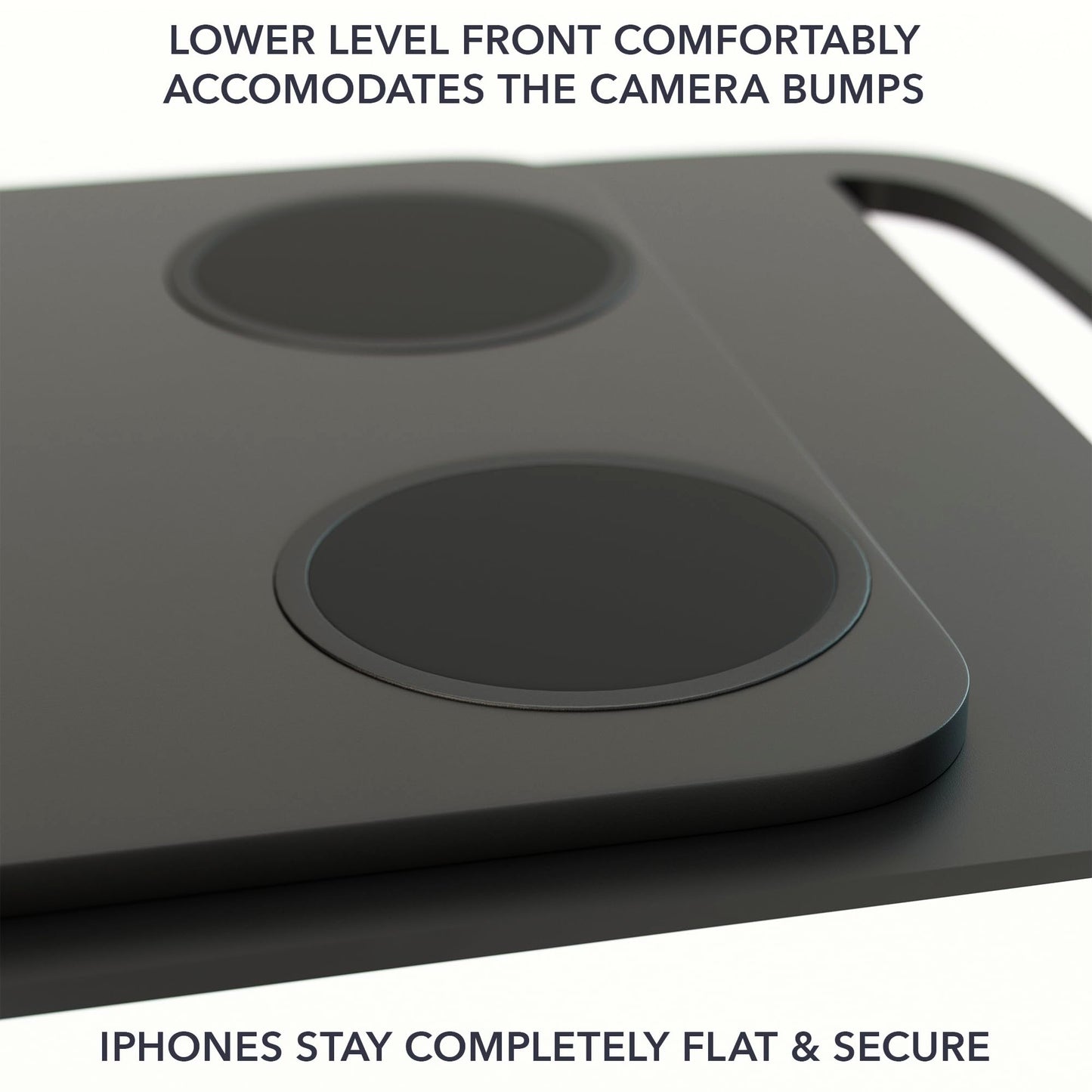 TWRAPS Dual Wireless Phone Charger for Rivian R1S & R1T, Magnetic Charging Pad, Compatible with MagSafe Cases & iPhone 17 Pro Max, 2021-2026 Center Console Mount Dock Accessories (Dark Ashwood Skin)