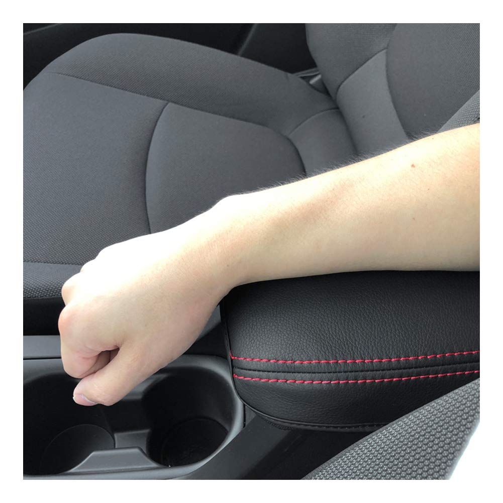 YEE PIN R1T Armrest Cover for Rivian R1T R1S Center Console Armrest Cover, for Rivian Center Cover with Side Pockets, for Rivian Armrest Cover for Rivian Arm Protector R1T R1S Accessories 2022-2025