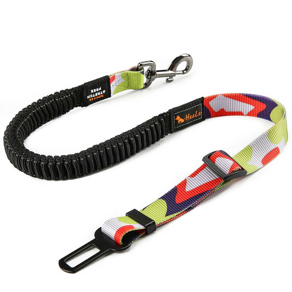 Pet Seat Belt - Elastic Stretch