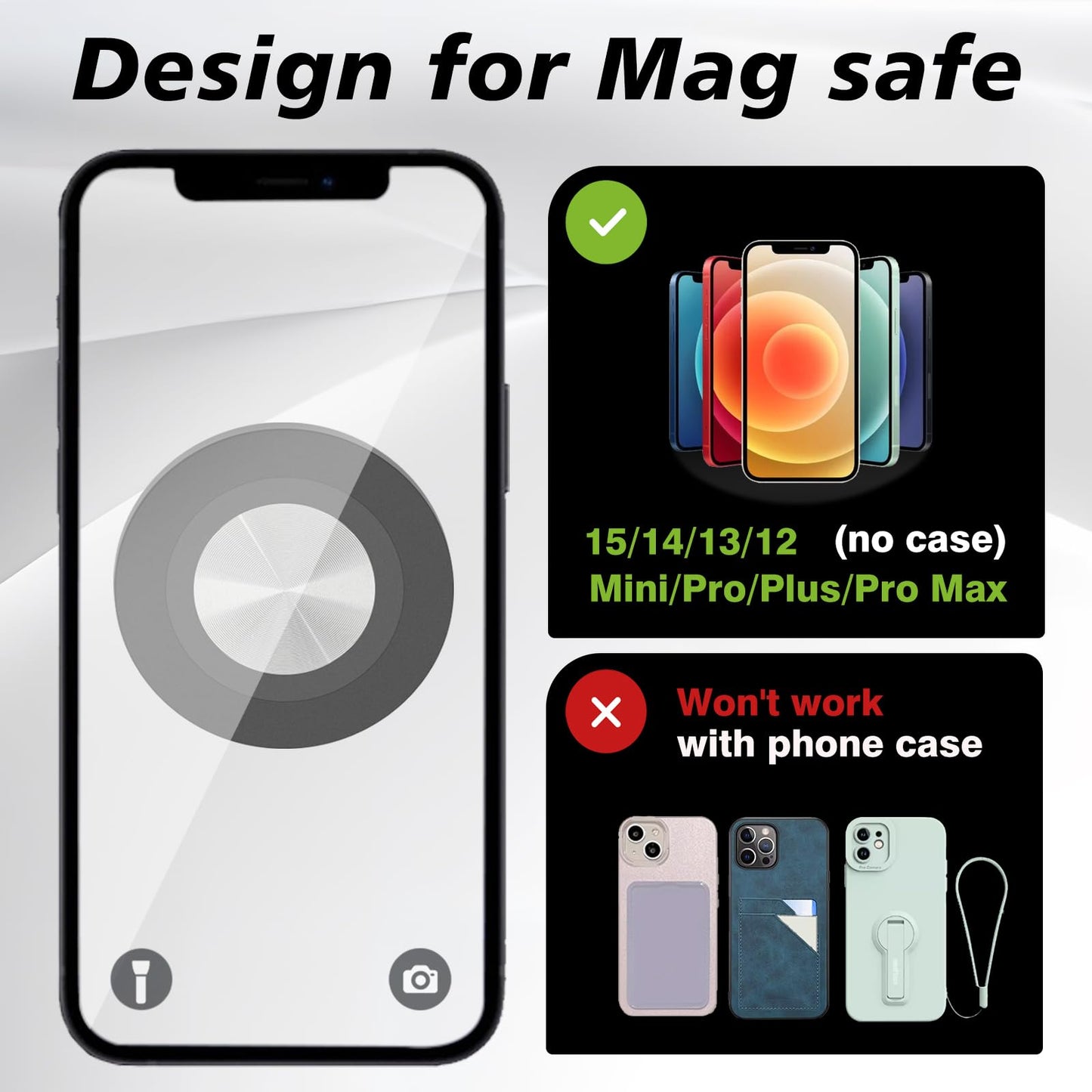 BestEvMod Seat Back Second Row Anchor 1/4 Screw Mount Phone Holder Tablet Mag Safe Compatible with 2022-2025 2026 Rivian R1T&R1S Backseat fits All Phones&Android 360° Adjustable (Phone Holder)