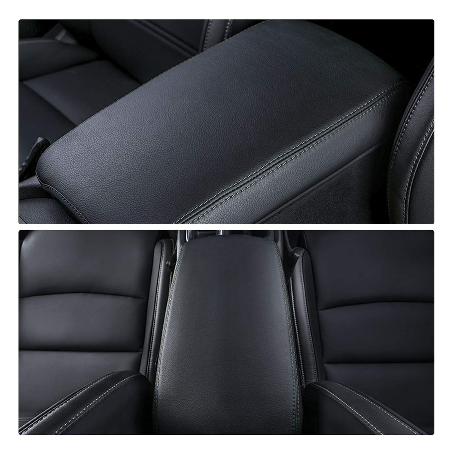 YEE PIN R1T Armrest Cover for Rivian R1T R1S Center Console Armrest Cover, for Rivian Center Cover with Side Pockets, for Rivian Armrest Cover for Rivian Arm Protector R1T R1S Accessories 2022-2025