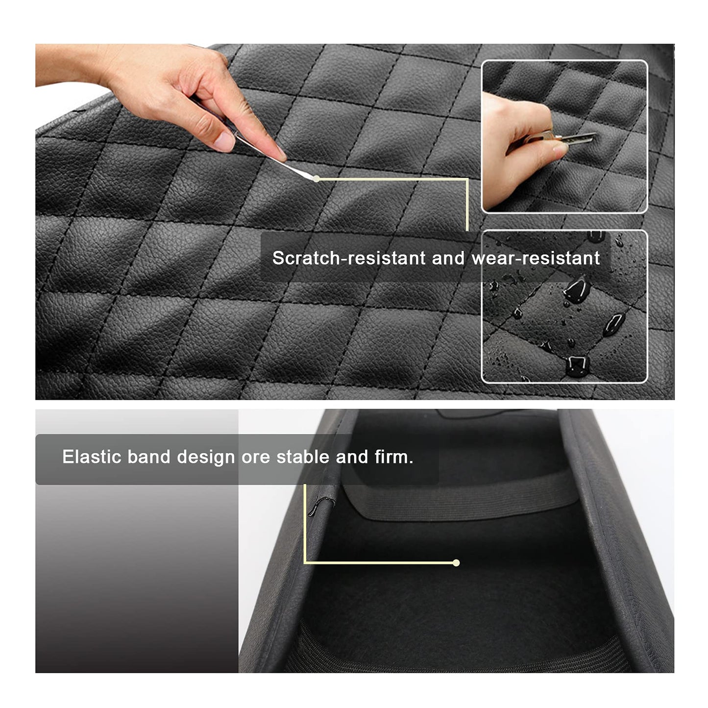 YEE PIN R1T Armrest Cover for Rivian R1T R1S Center Console Armrest Cover, for Rivian Center Cover with Side Pockets, for Rivian Armrest Cover for Rivian Arm Protector R1T R1S Accessories 2022-2025