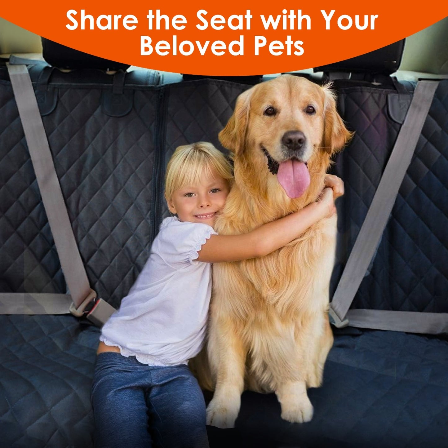 Pet Seat Protector - Waterproof, Scratchproof