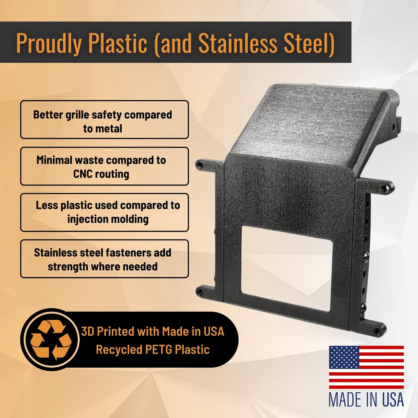 SnapPlate® No-Drill Front License Plate Mount for 2025-2026 Gen2 Rivian R1T & R1S - USA Made License Plate Holder Kit - No Screws, Lockable, Height-Adjustable, Removable, License Frame