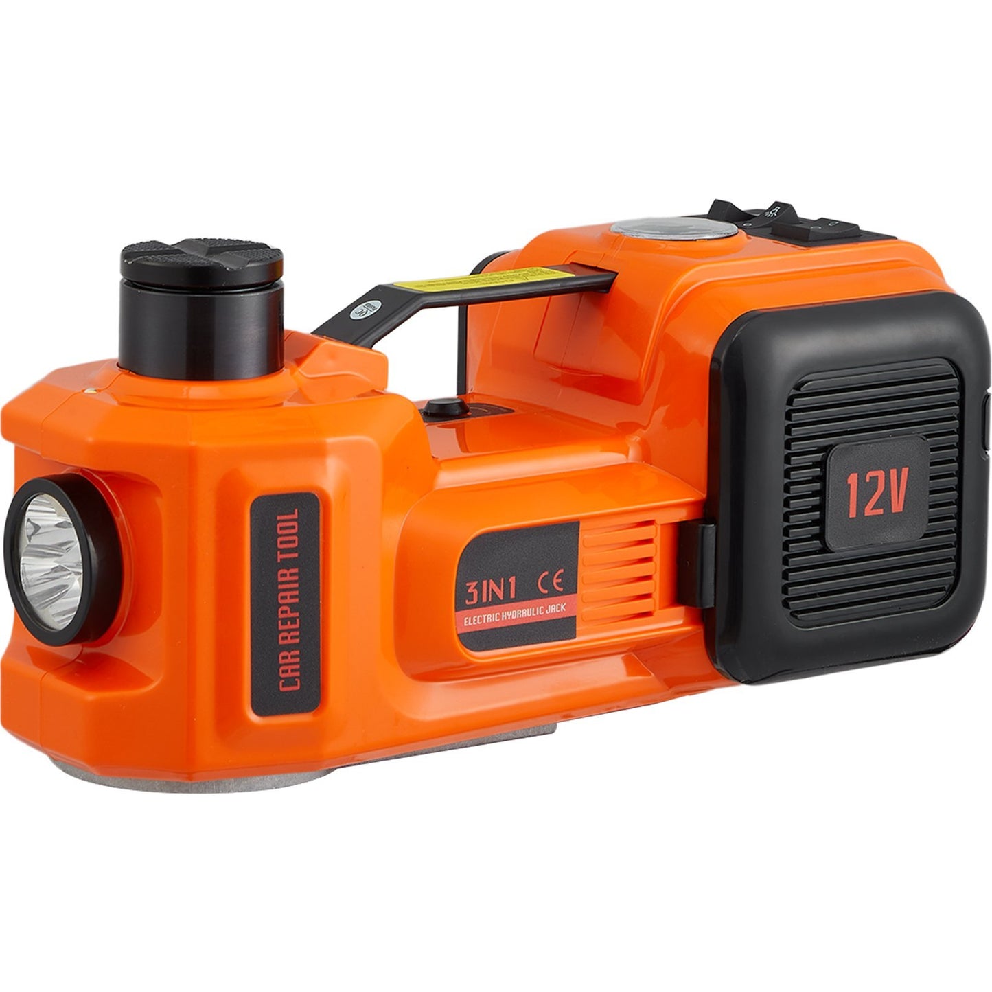 VEVOR Electric Car Jack, 5 Ton (11,000 lbs), With Built-in Inflatable Pump And LED Light