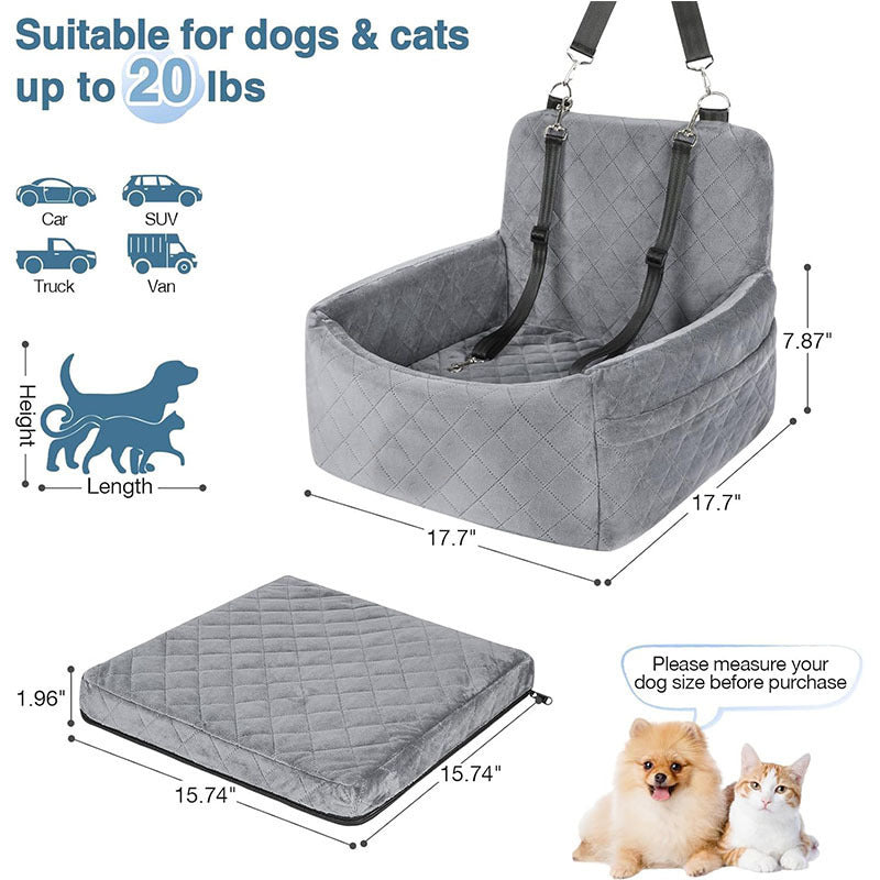 Pet Safety Seat - Front/Rear Row